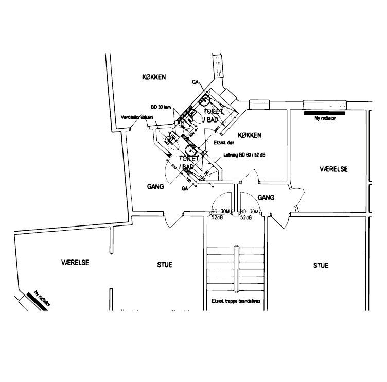 Tordenskjoldsgade 52 etage 2